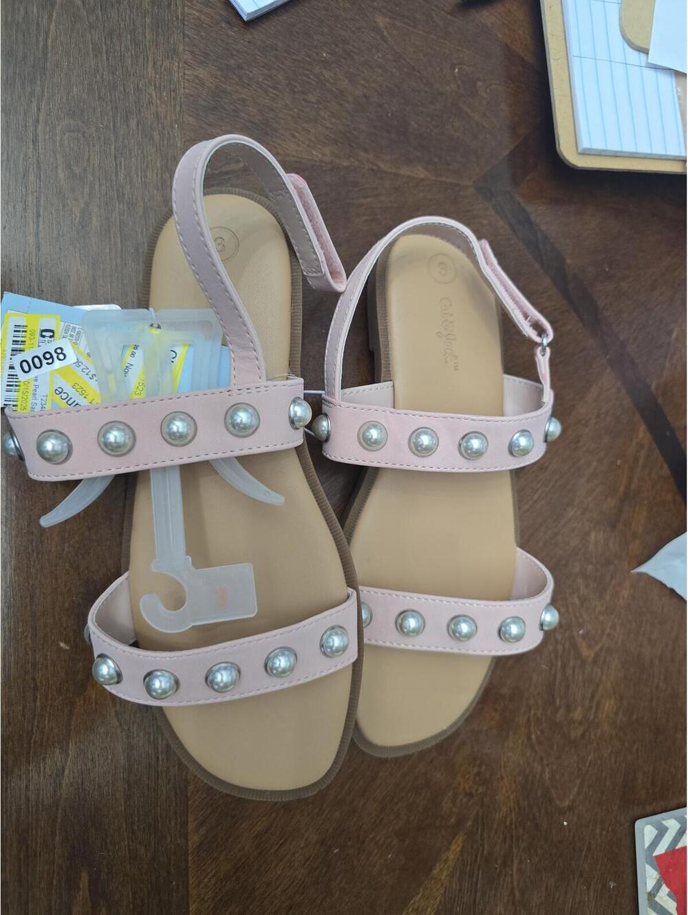 Size 3 brand's new, big kid sandals from target item 98 bin 11